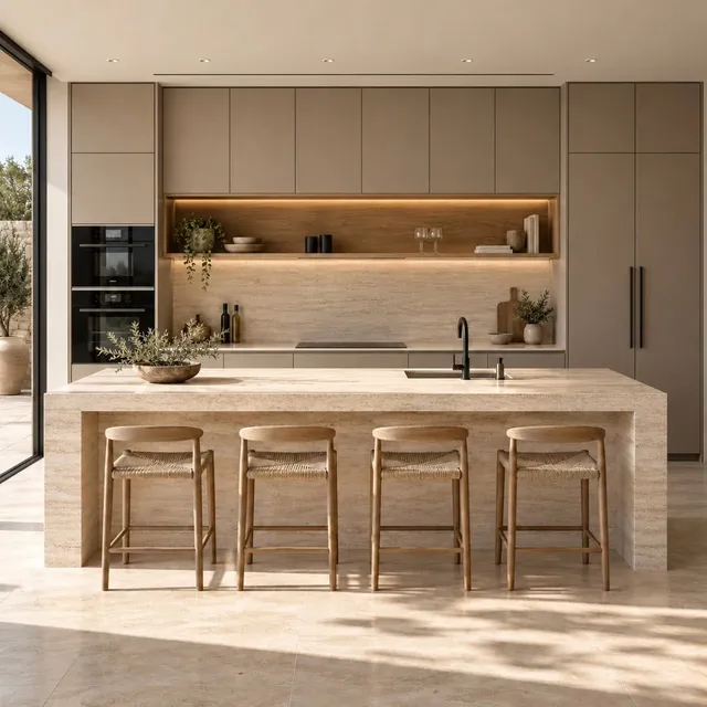 Cocinas modernas, desde el diseño hasta la instalación, con el equipo de MMV Estudio ❤️